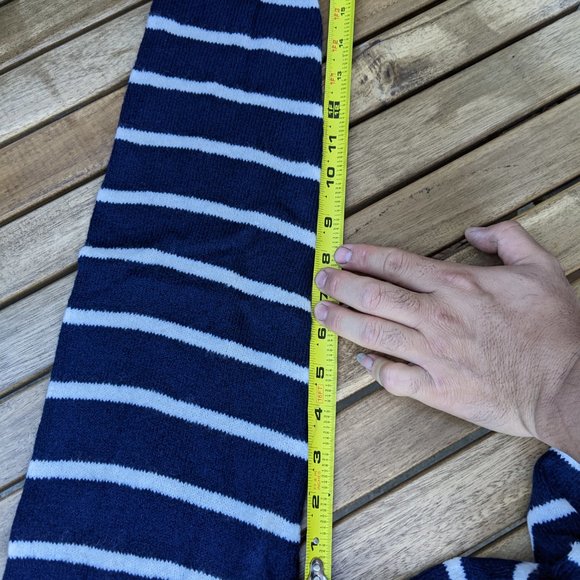 Old Navy Women Sweater Wrap Coat Stripped - Picture 11 of 16